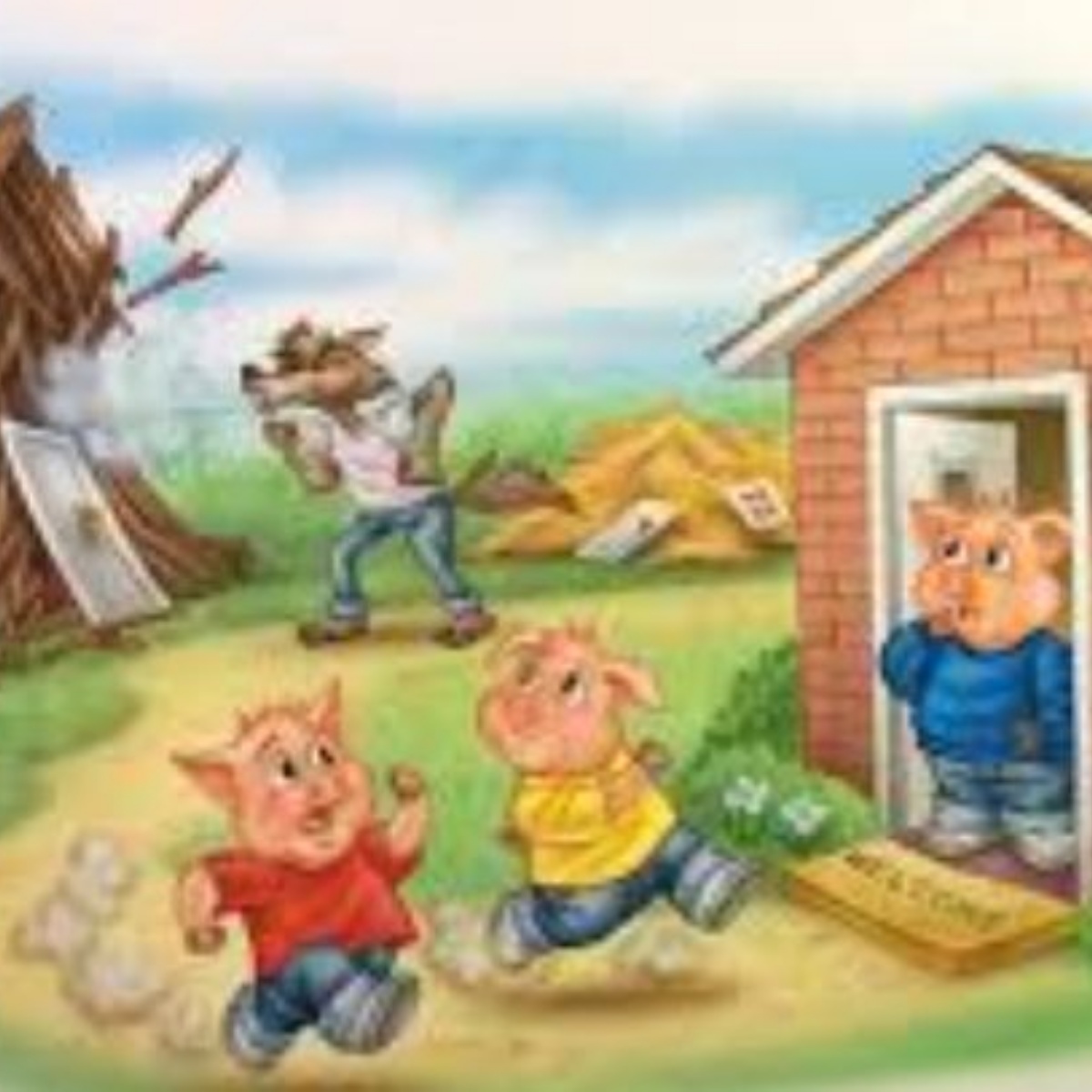 Kensington Primary School - Exploring the 3 Little Pigs